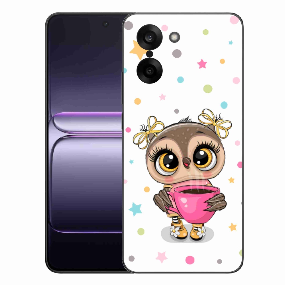 Gélový kryt mmCase na One Plus Nord CE5 - kreslená sovička