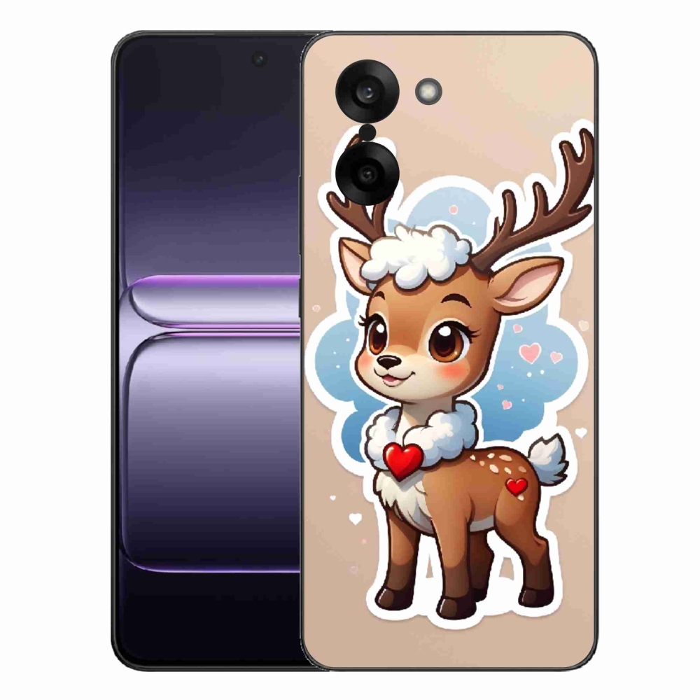 Gélový kryt mmCase na One Plus Nord CE5 - kreslený sob
