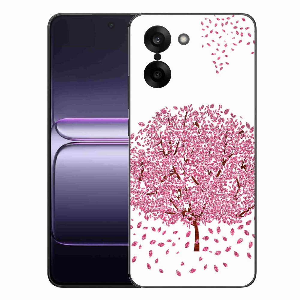 Gélový kryt mmCase na One Plus Nord CE5 - kreslený strom s listami