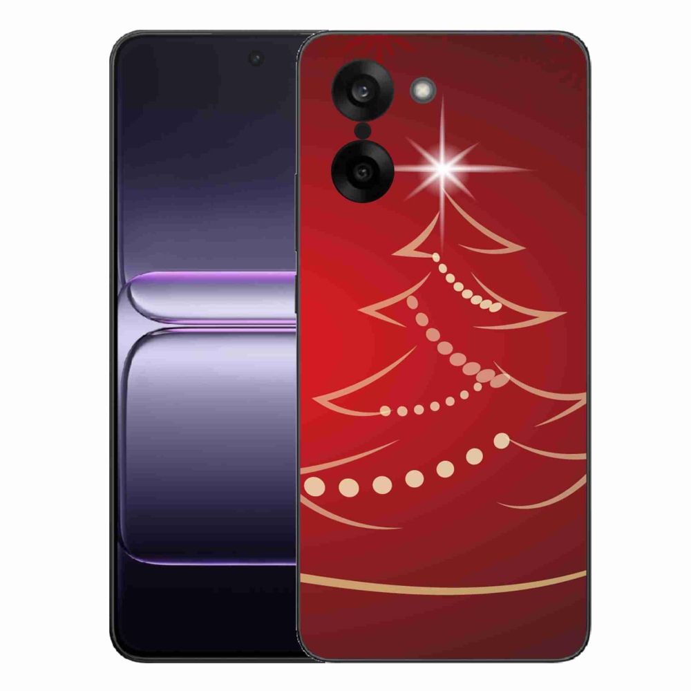Gélový kryt mmCase na One Plus Nord CE5 - kreslený vianočný stromček