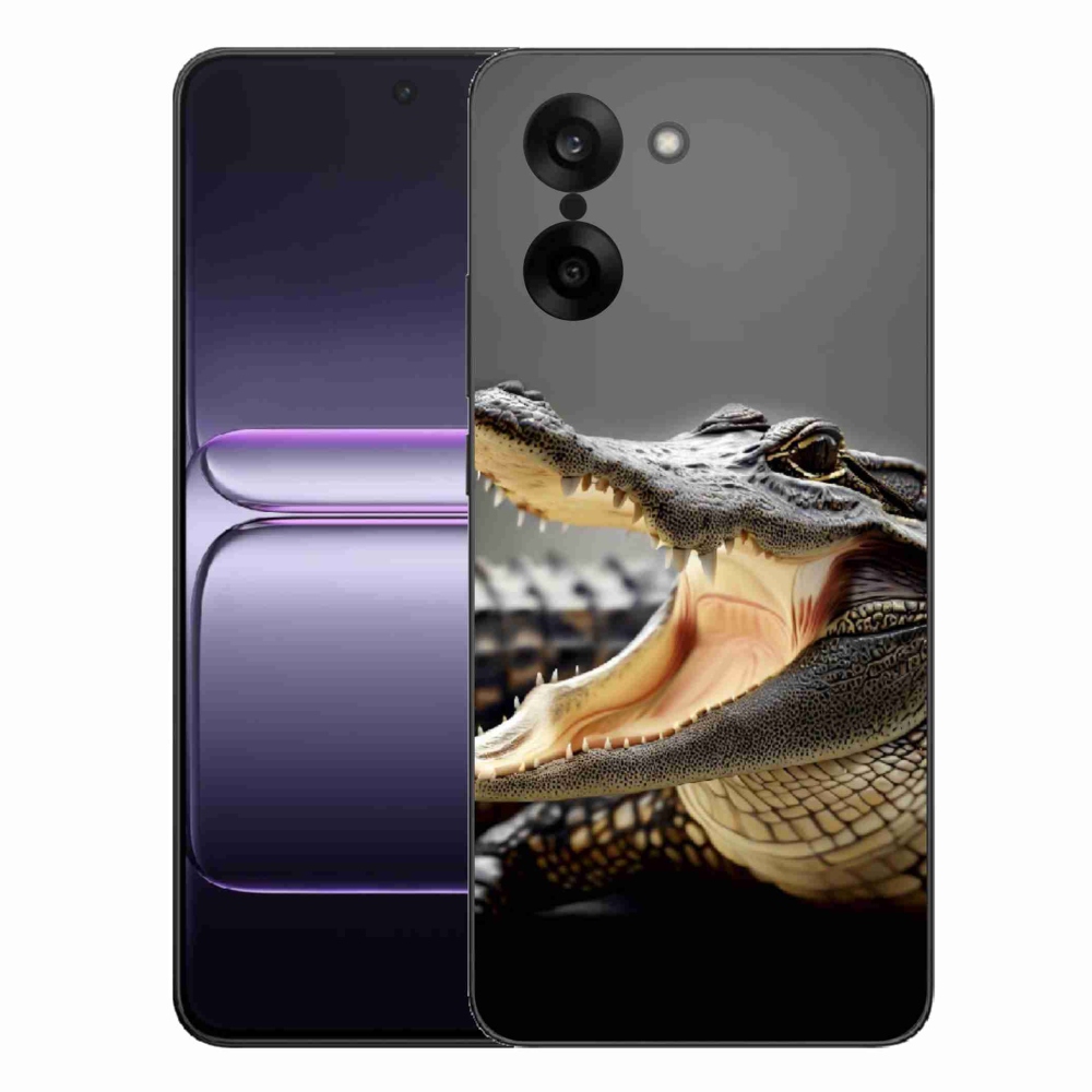 Gélový kryt mmCase na One Plus Nord CE5 - krokodíl