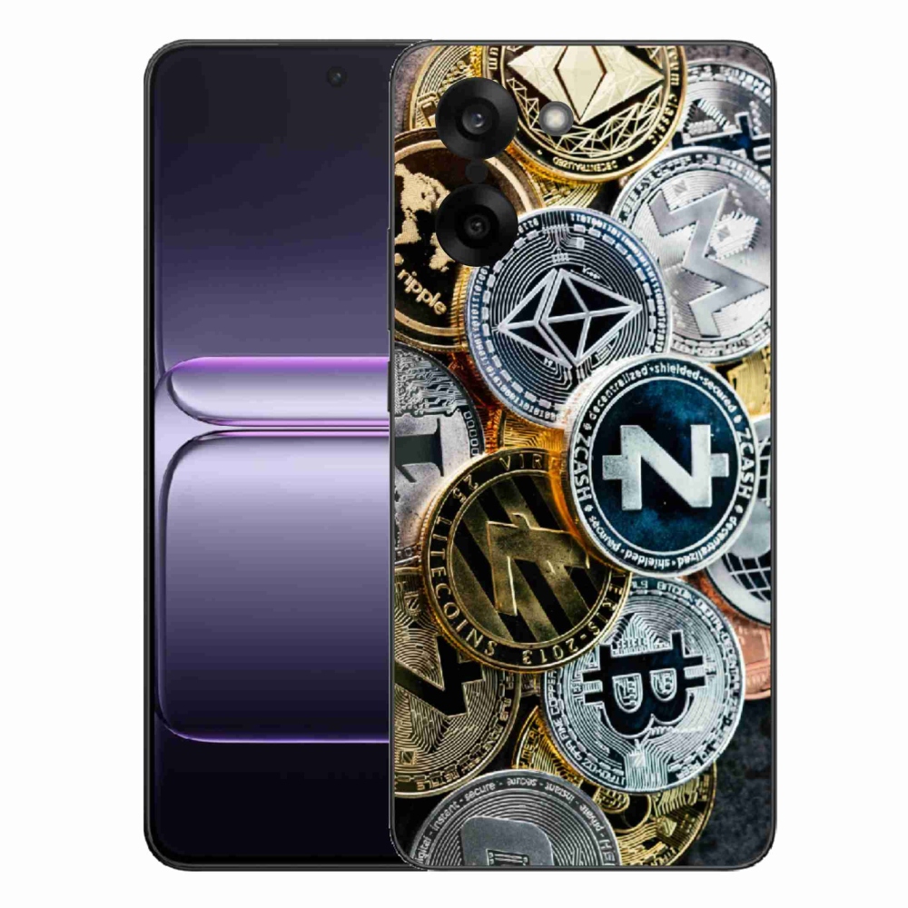 Gélový kryt mmCase na One Plus Nord CE5 - kryptomeny