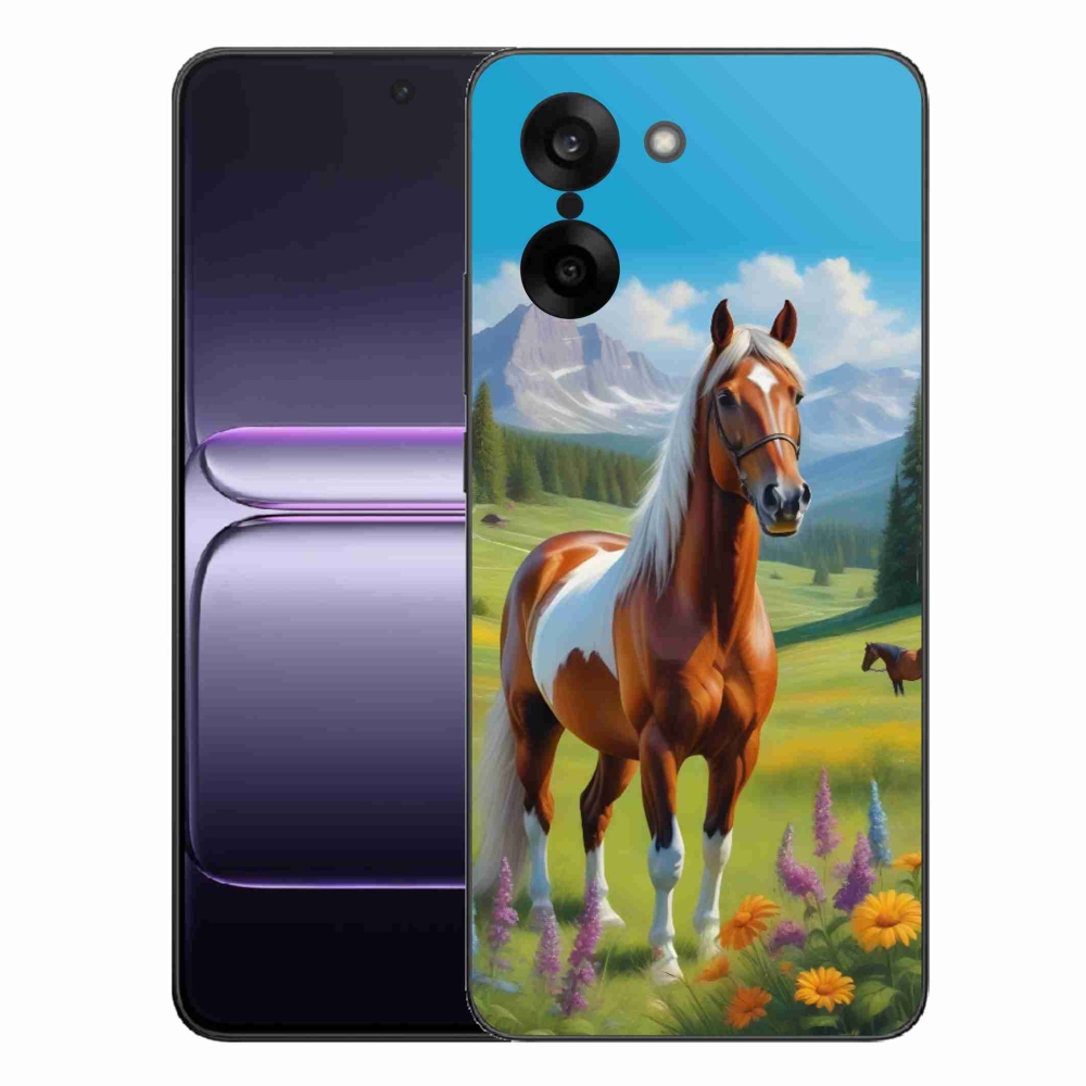 Gélový kryt mmCase na One Plus Nord CE5 - kôň na lúke