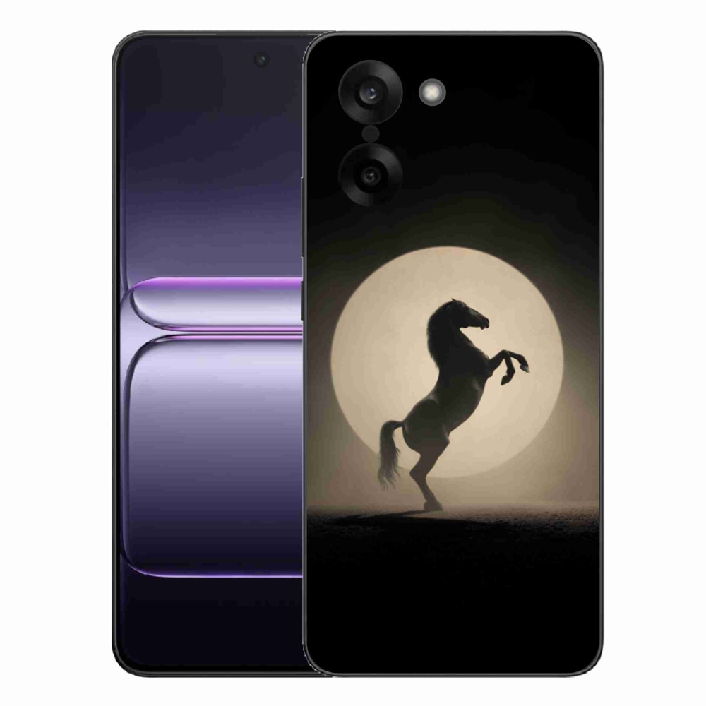 Gélový kryt mmCase na One Plus Nord CE5 - kôň v siluete