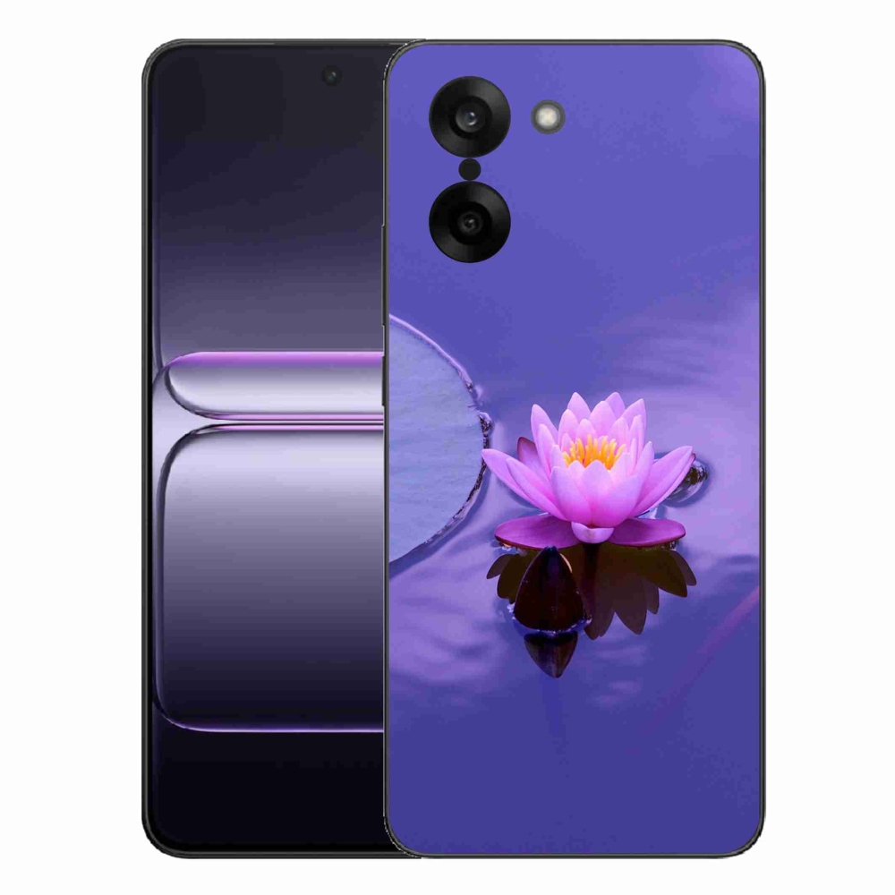 Gélový kryt mmCase na One Plus Nord CE5 - kvet na hladine