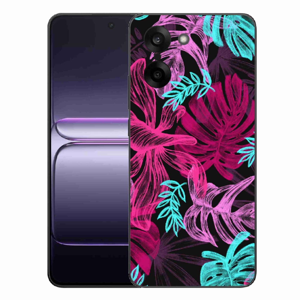 Gélový kryt mmCase na One Plus Nord CE5 - kvety 1