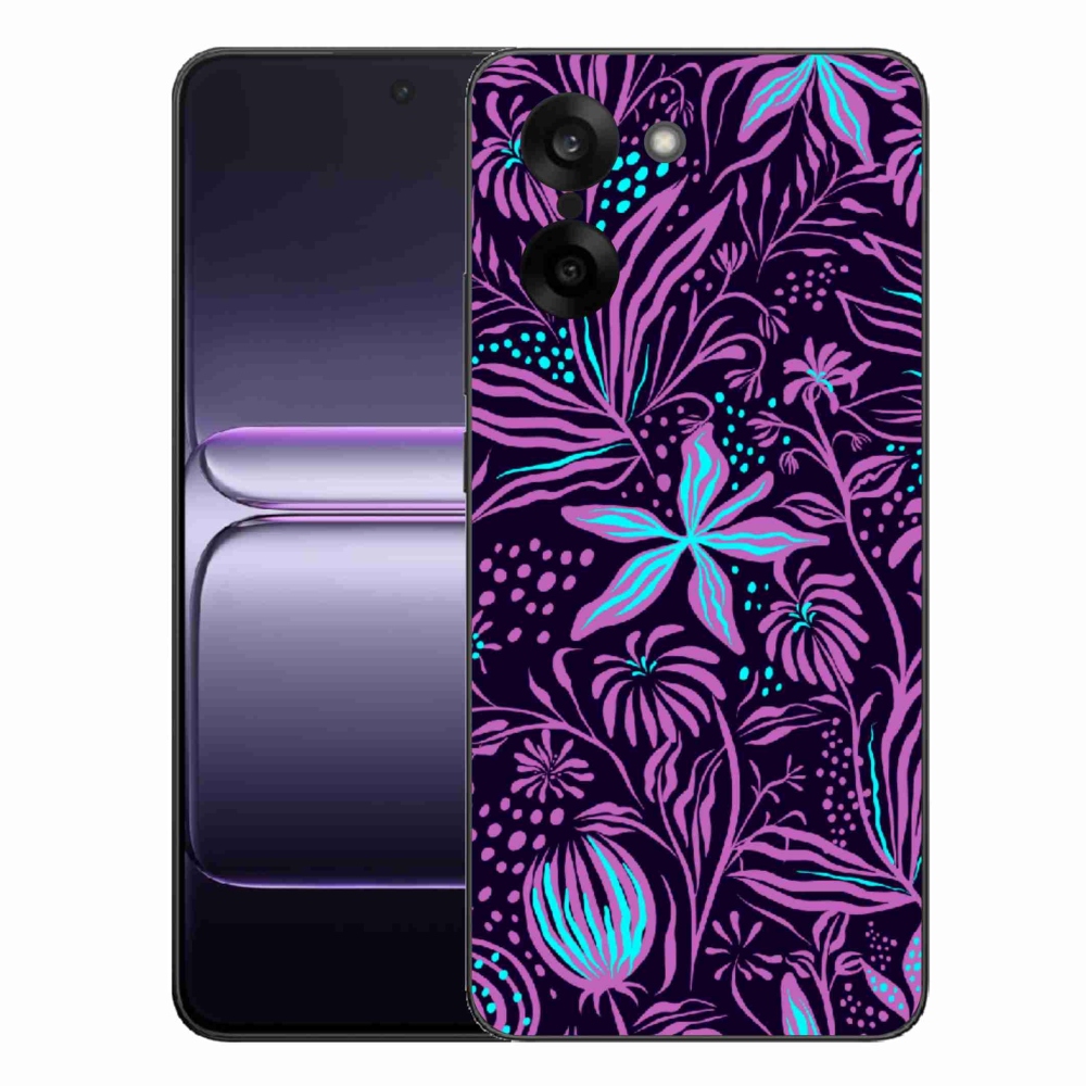 Gélový kryt mmCase na One Plus Nord CE5 - kvety 2