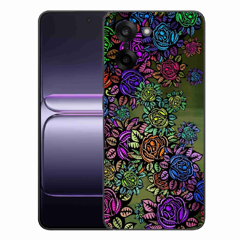 Gélový kryt mmCase na One Plus Nord CE5 - kvety 6
