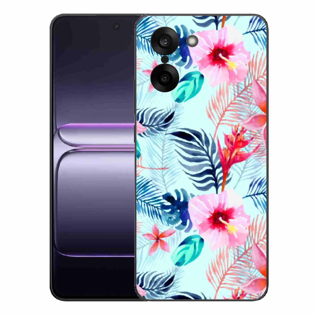 Gélový kryt mmCase na One Plus Nord CE5 - kvety