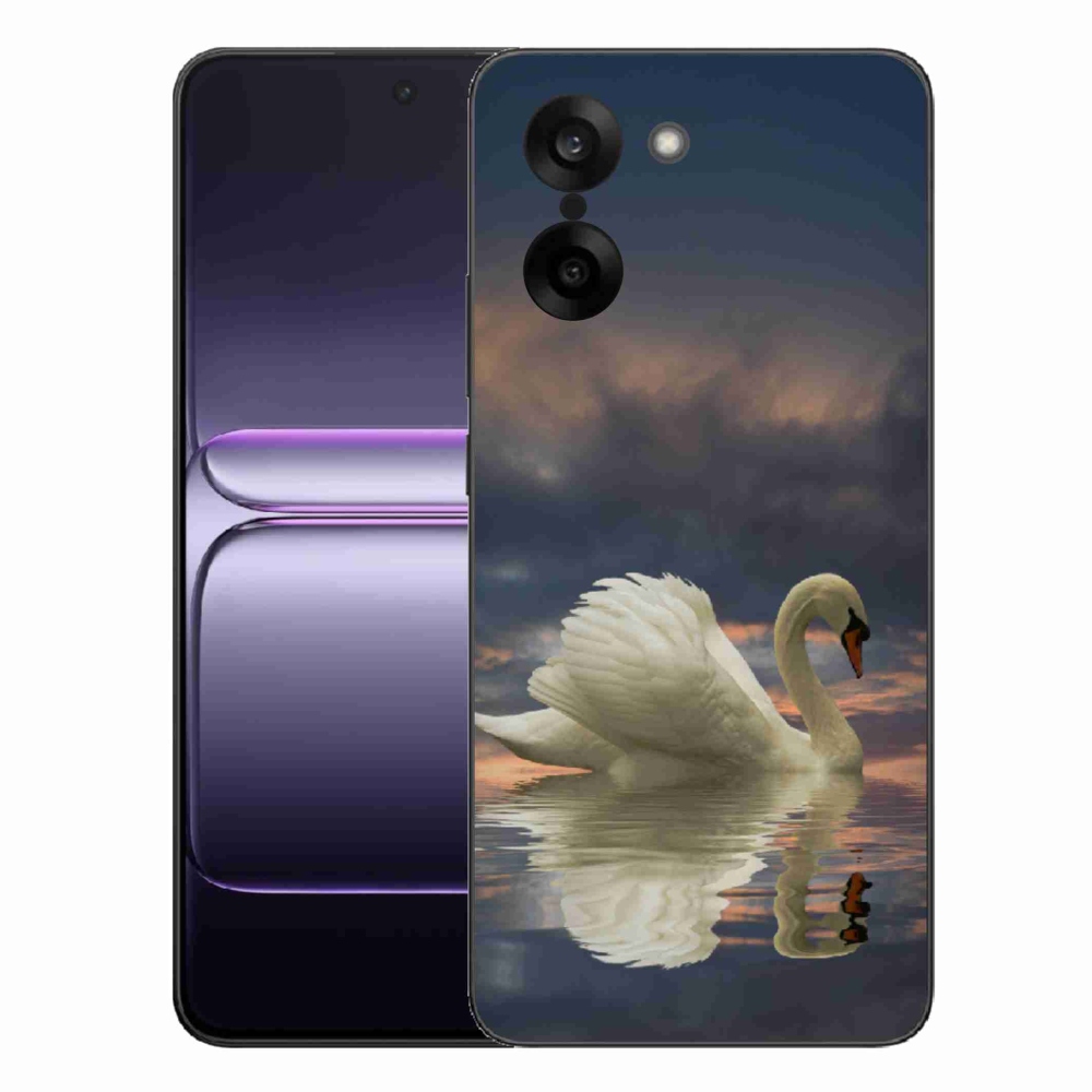 Gélový kryt mmCase na One Plus Nord CE5 - labuť