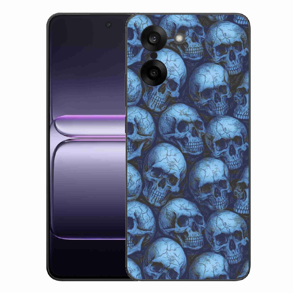 Gélový kryt mmCase na One Plus Nord CE5 - lebky