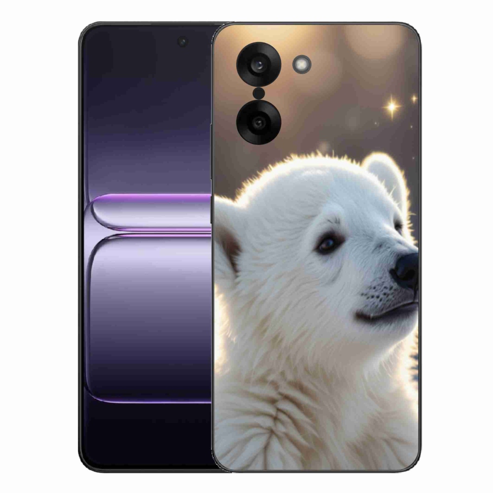 Gélový kryt mmCase na One Plus Nord CE5 - ľadový medveď
