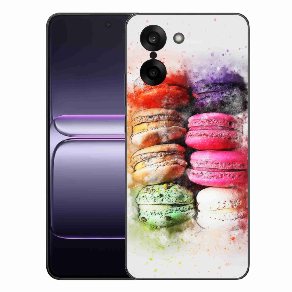 Gélový kryt mmCase na One Plus Nord CE5 - makrónky