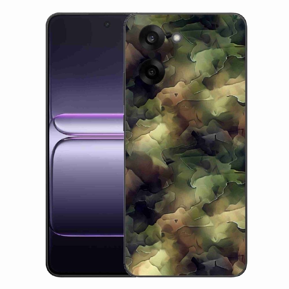 Gélový kryt mmCase na One Plus Nord CE5 - maskáčový vzor 10