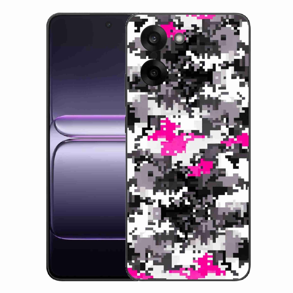 Gélový kryt mmCase na One Plus Nord CE5 - maskáčový vzor 4