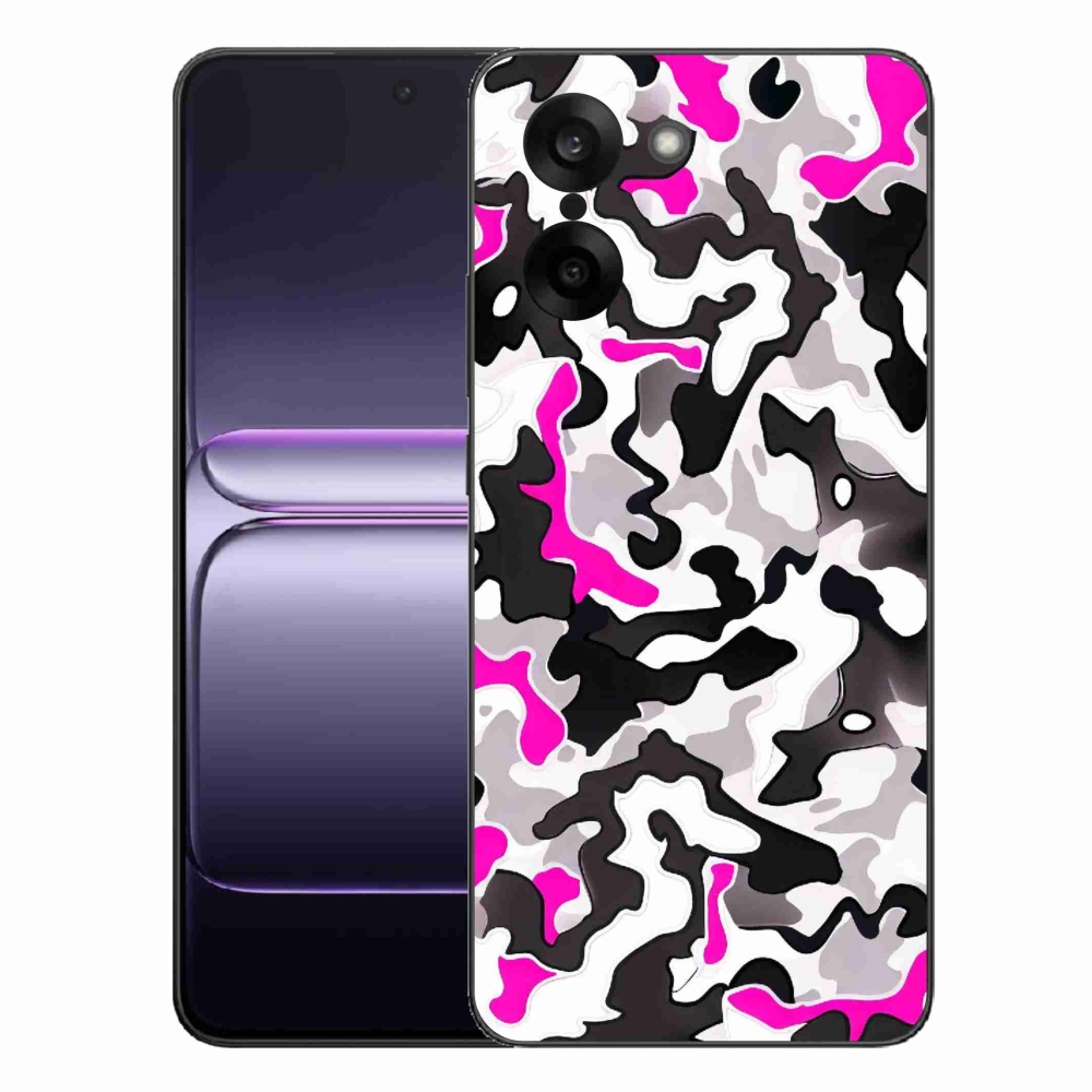 Gélový kryt mmCase na One Plus Nord CE5 - maskáčový vzor 5