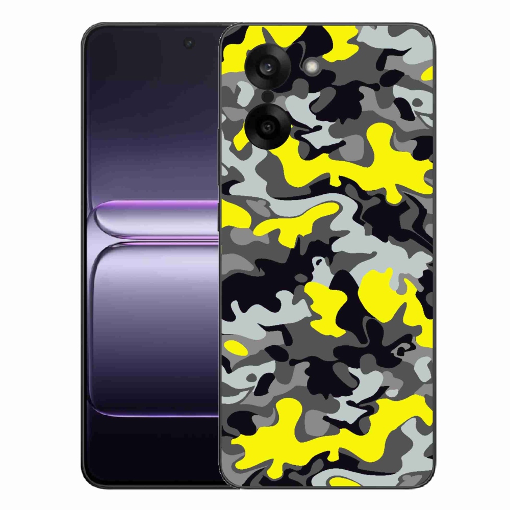 Gélový kryt mmCase na One Plus Nord CE5 - maskáčový vzor 6