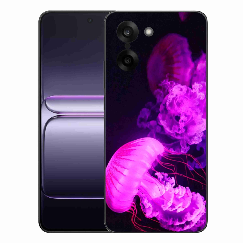 Gélový kryt mmCase na One Plus Nord CE5 - medúza 1