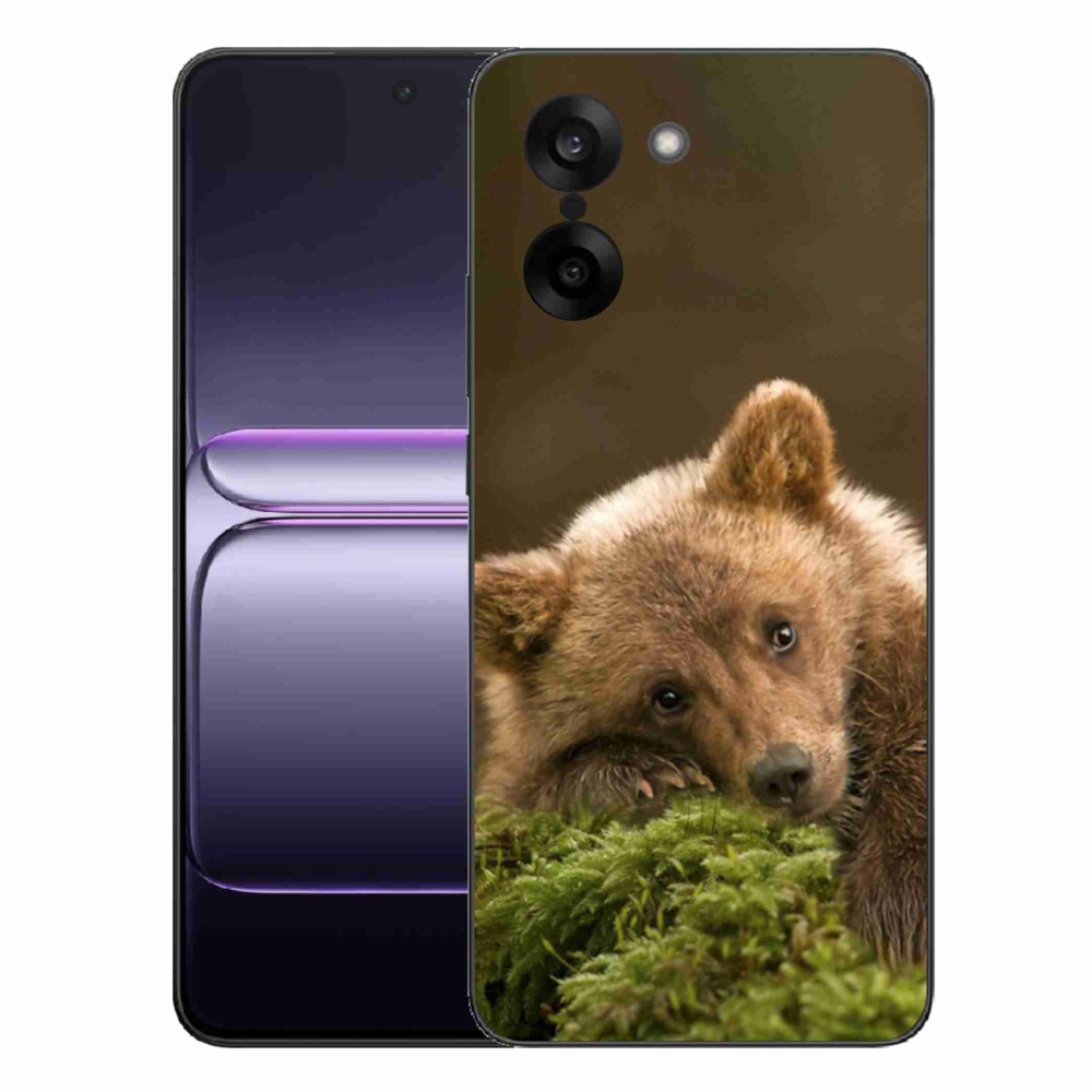 Gélový kryt mmCase na One Plus Nord CE5 - medveď