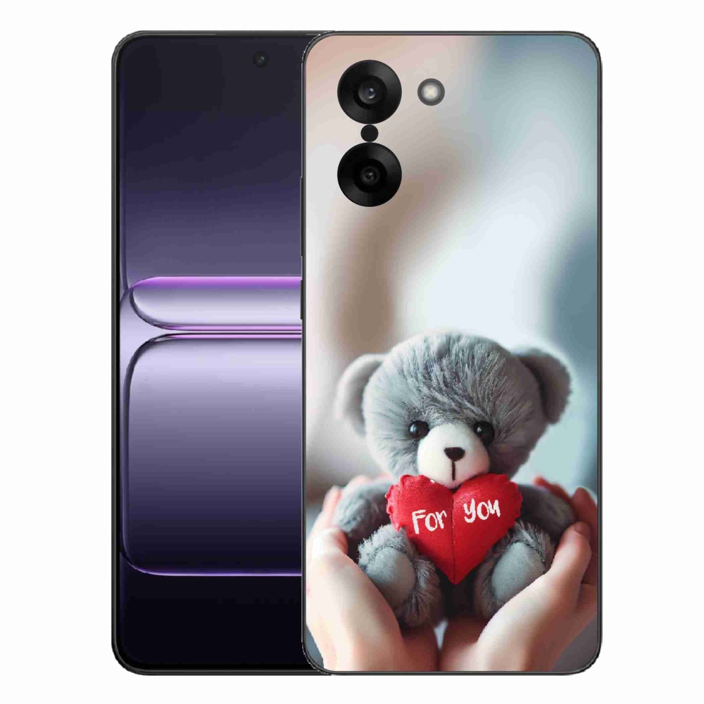 Gélový kryt mmCase na One Plus Nord CE5 - medvedík pre zamilovaných