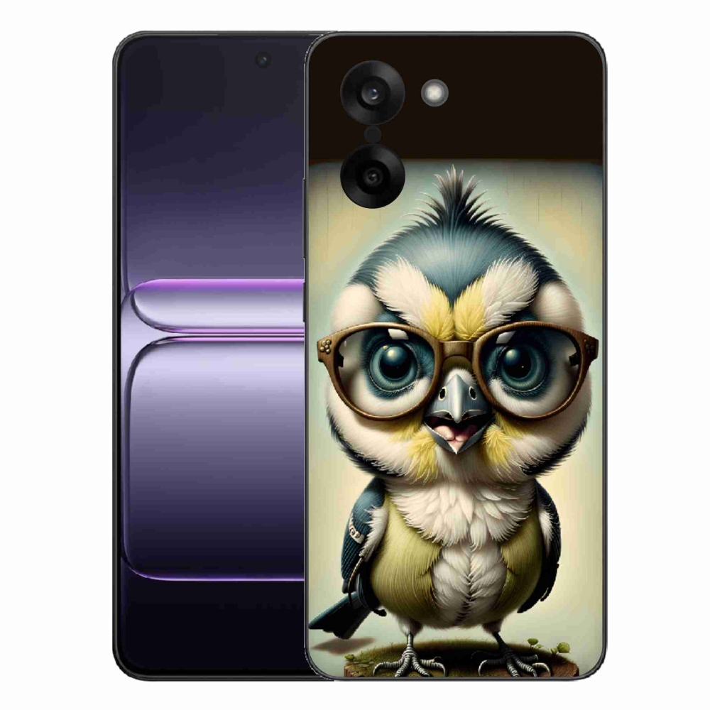 Gélový kryt mmCase na One Plus Nord CE5 - mláďa s okuliarmi