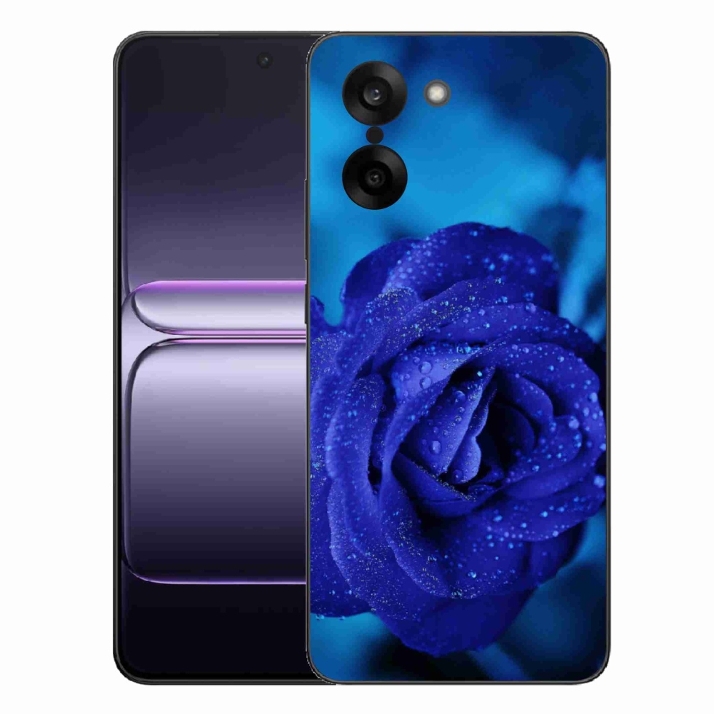 Gélový kryt mmCase na One Plus Nord CE5 - modrá ruža