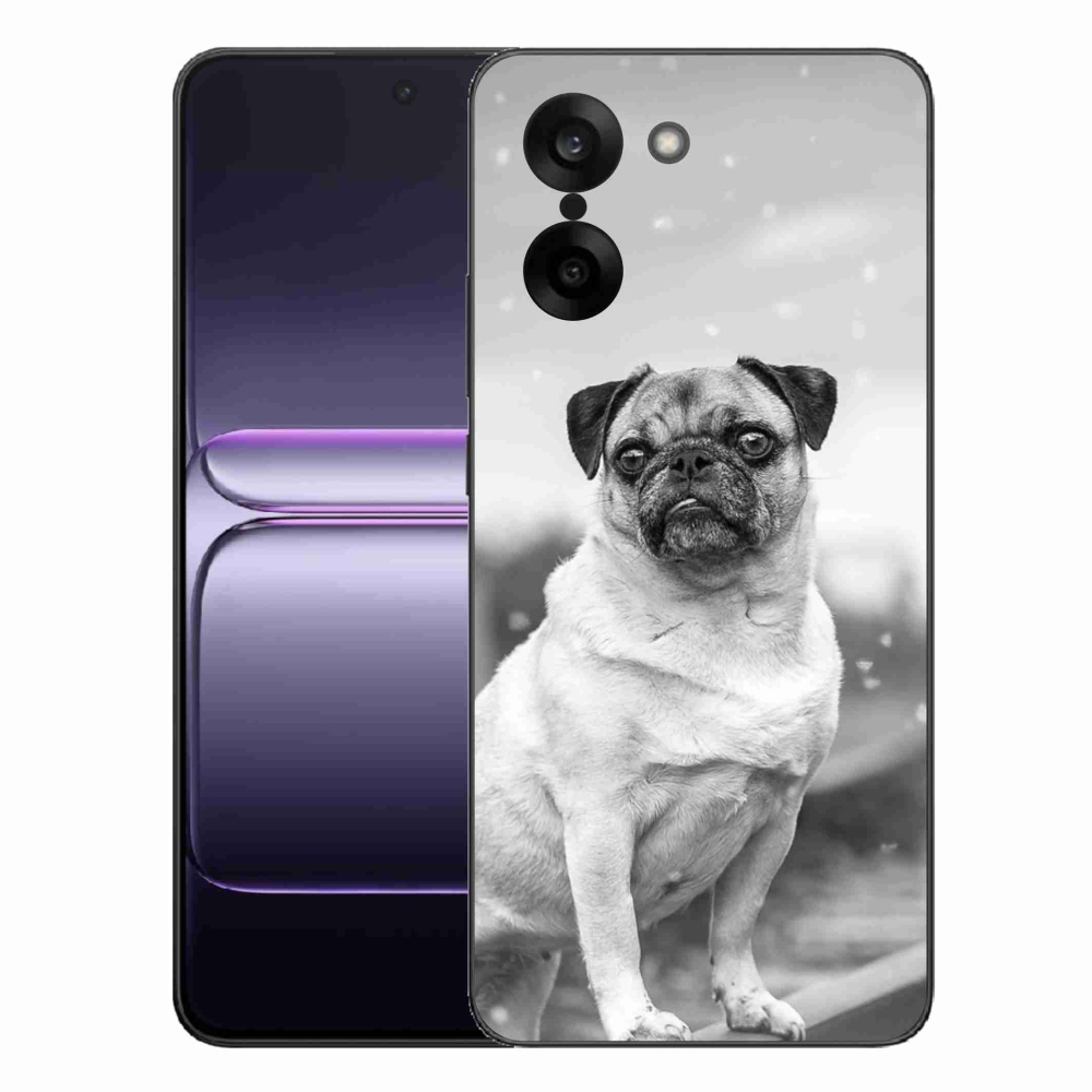 Gélový kryt mmCase na One Plus Nord CE5 - mops