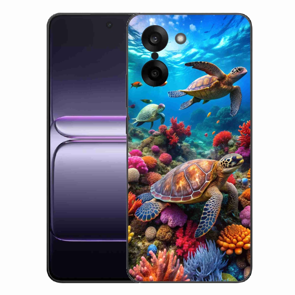 Gélový kryt mmCase na One Plus Nord CE5 - morský svet 2