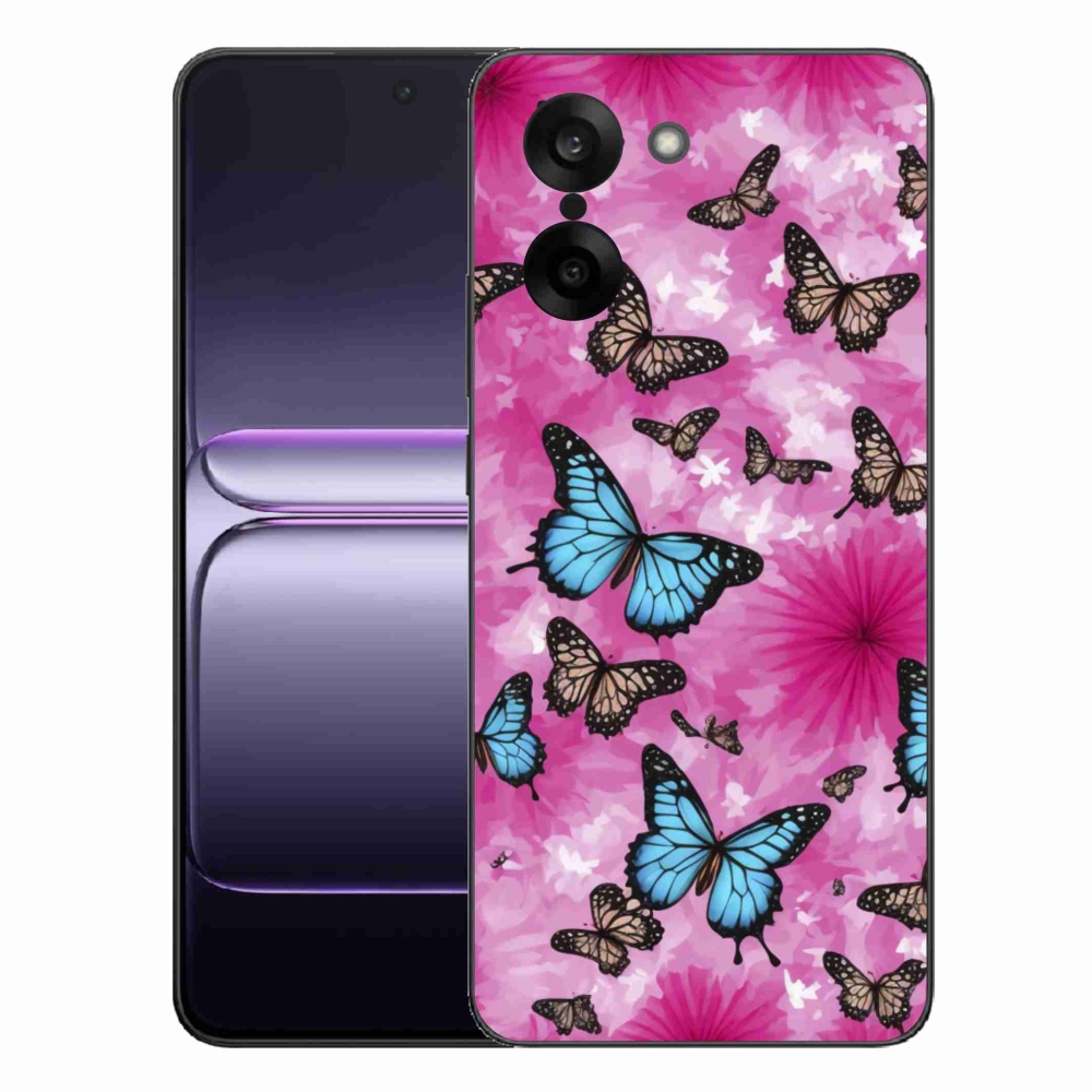 Gélový kryt mmCase na One Plus Nord CE5 - motýlia záhrada