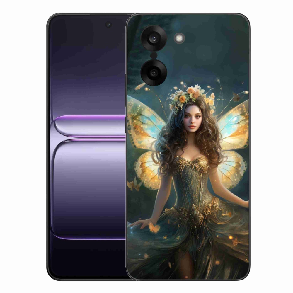 Gélový kryt mmCase na One Plus Nord CE5 - motýlia žena