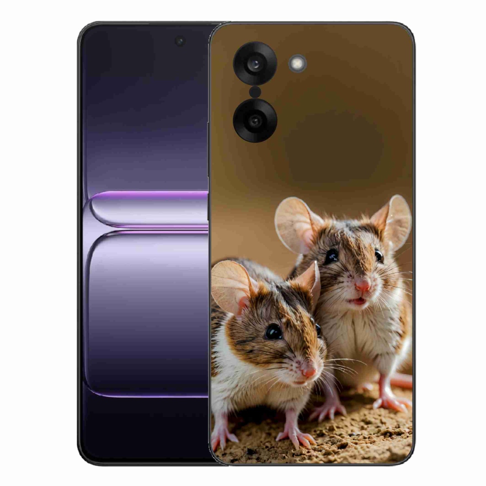 Gélový kryt mmCase na One Plus Nord CE5 - myší duo