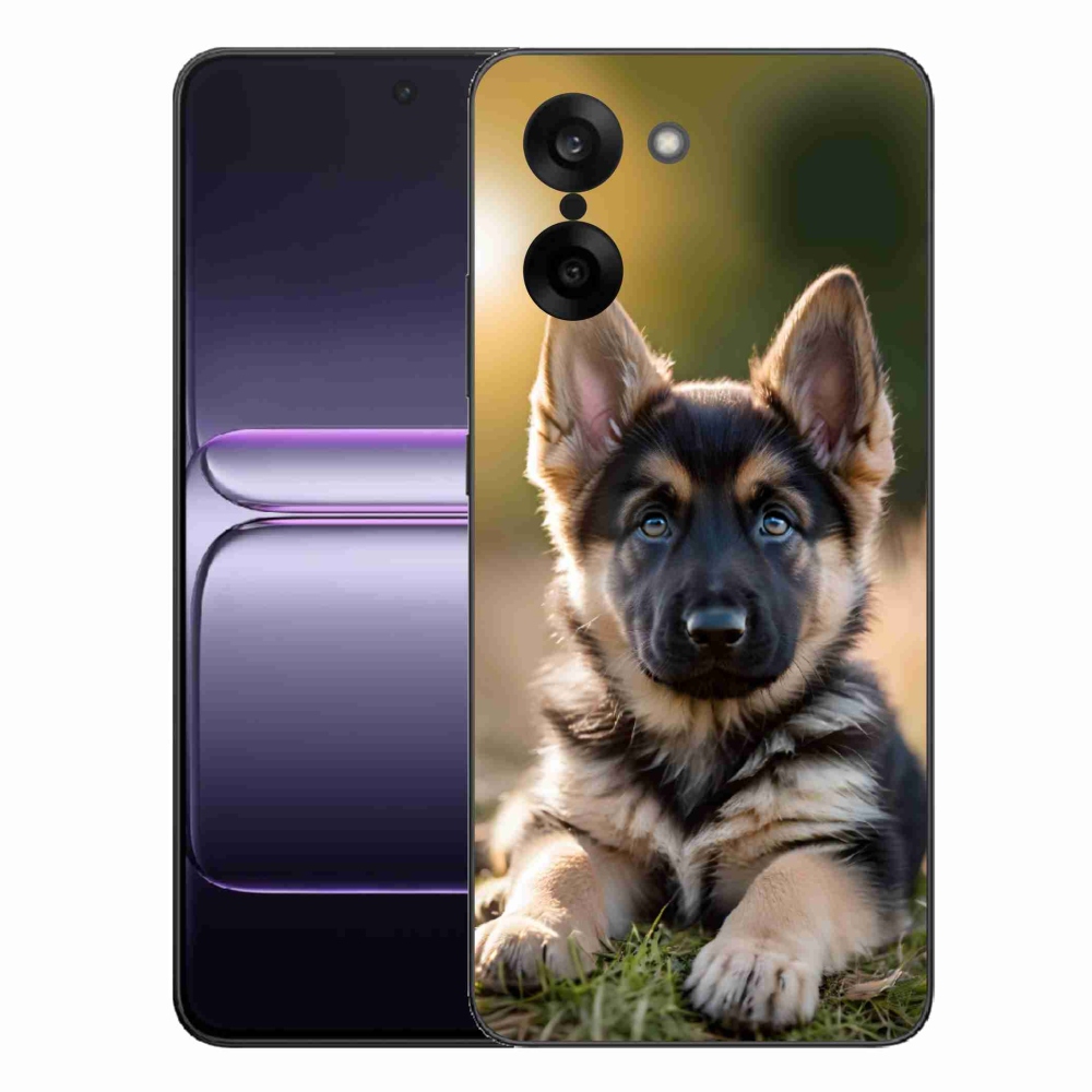 Gélový kryt mmCase na One Plus Nord CE5 - nemecký ovčiak v prírode