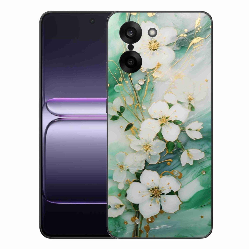Gélový kryt mmCase na One Plus Nord CE5 - nežné kvety
