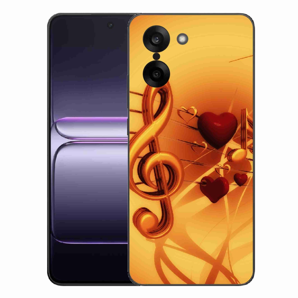 Gélový kryt mmCase na One Plus Nord CE5 - noty