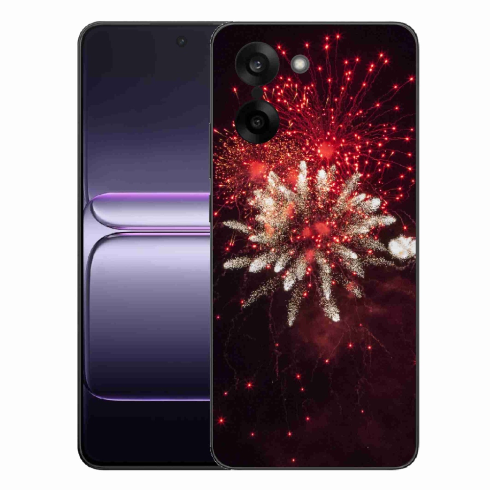 Gélový kryt mmCase na One Plus Nord CE5 - ohňostroj