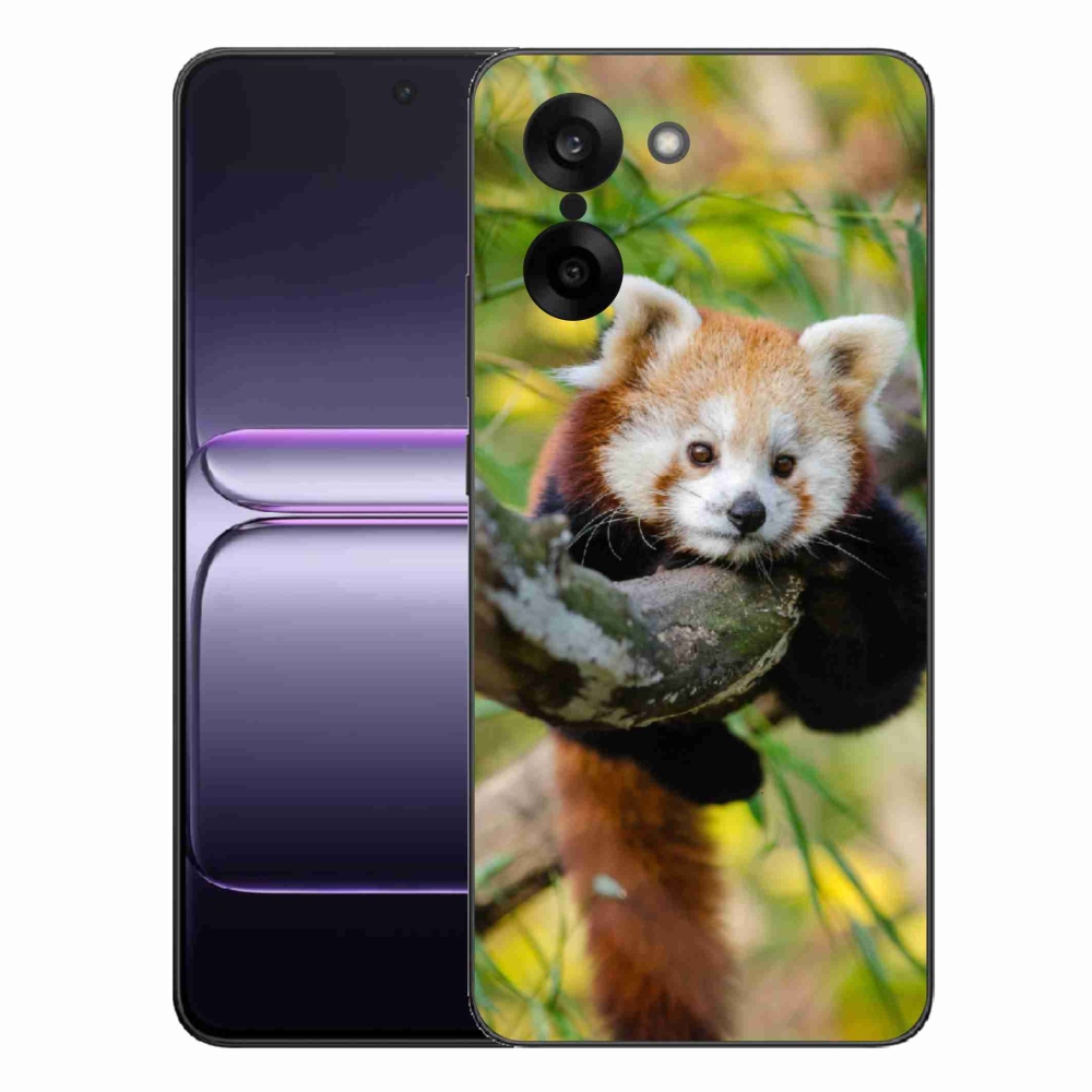 Gélový kryt mmCase na One Plus Nord CE5 - panda červená