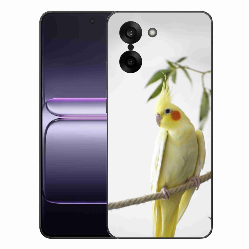 Gélový kryt mmCase na One Plus Nord CE5 - papagáj korela chocholatá