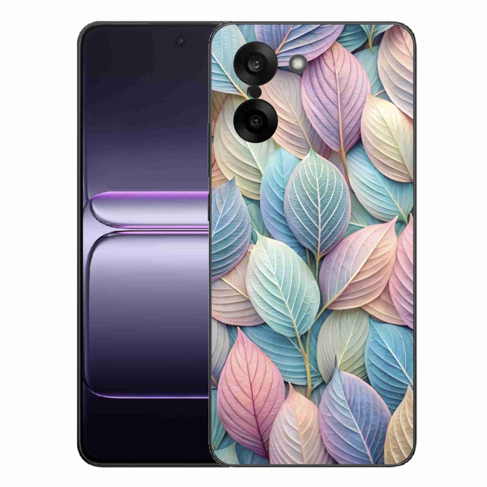 Gélový kryt mmCase na One Plus Nord CE5 - pastelové listy