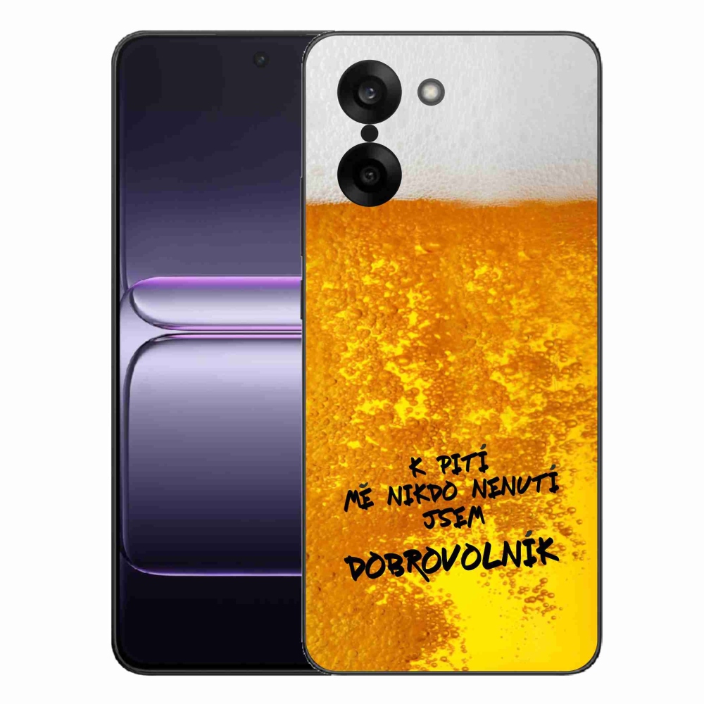 Gélový kryt mmCase na One Plus Nord CE5 - pivný motív 4