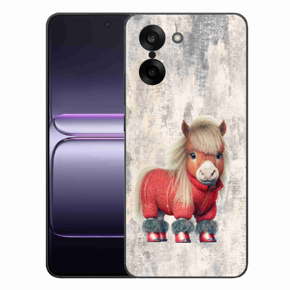 Gélový kryt mmCase na One Plus Nord CE5 - poník vo svetri