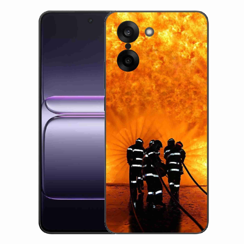 Gélový kryt mmCase na One Plus Nord CE5 - požiar