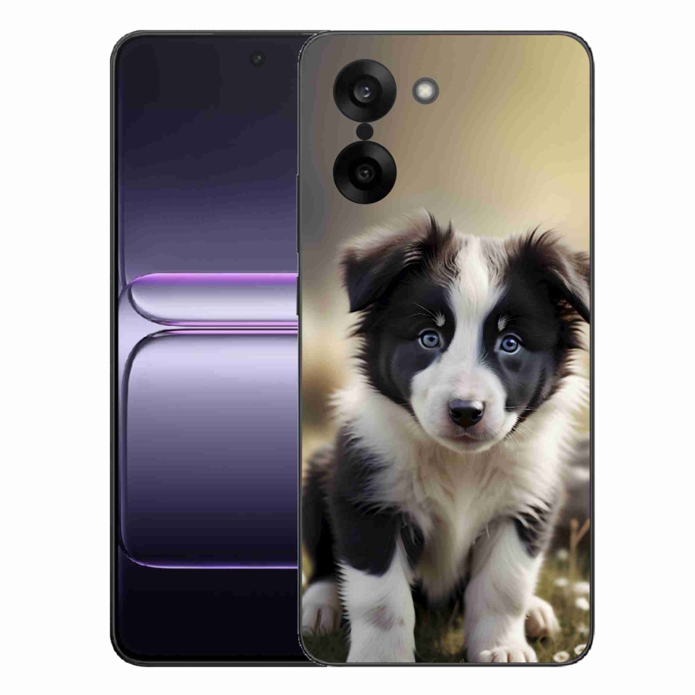Gélový kryt mmCase na One Plus Nord CE5 - roztomilá border kólia