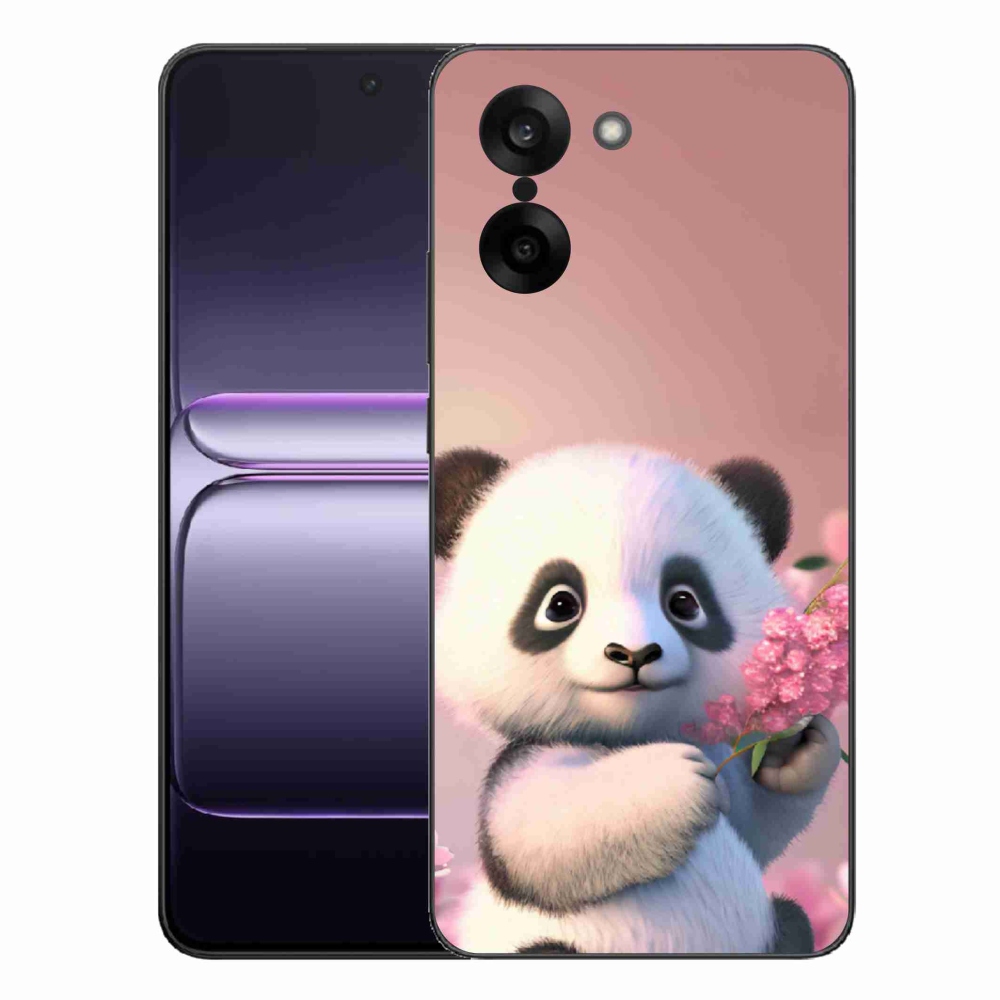 Gélový kryt mmCase na One Plus Nord CE5 - roztomilá panda