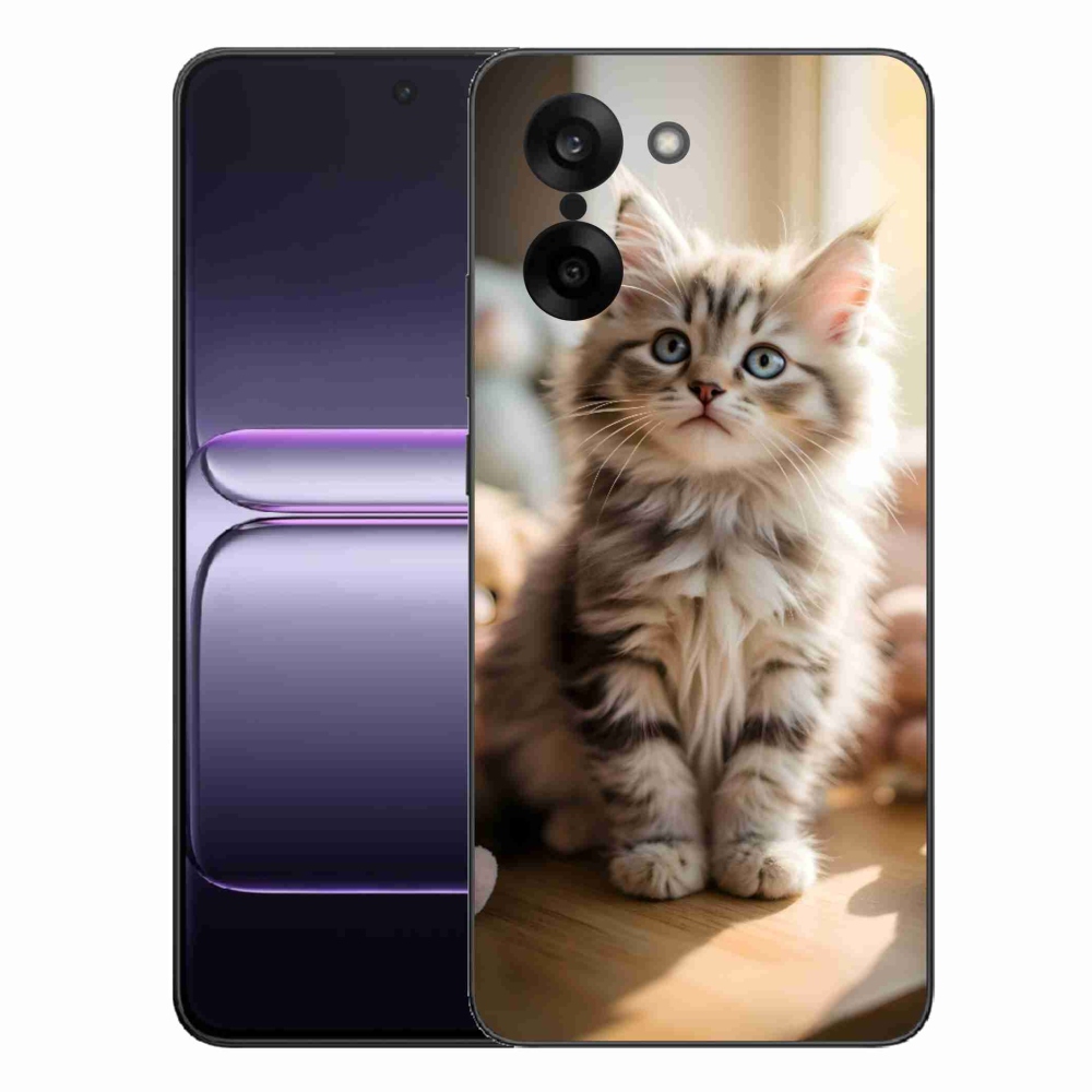 Gélový kryt mmCase na One Plus Nord CE5 - roztomilé mačiatko 10