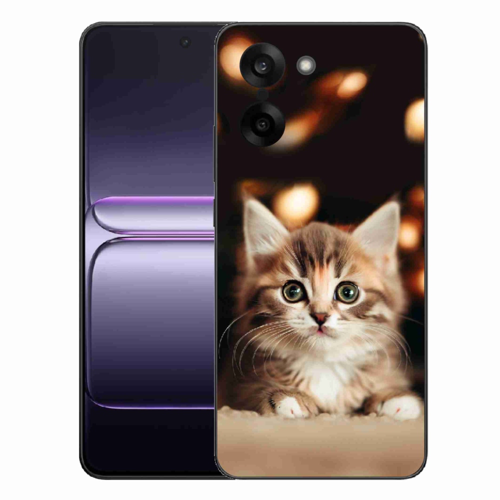 Gélový kryt mmCase na One Plus Nord CE5 - roztomilé mačiatko 2