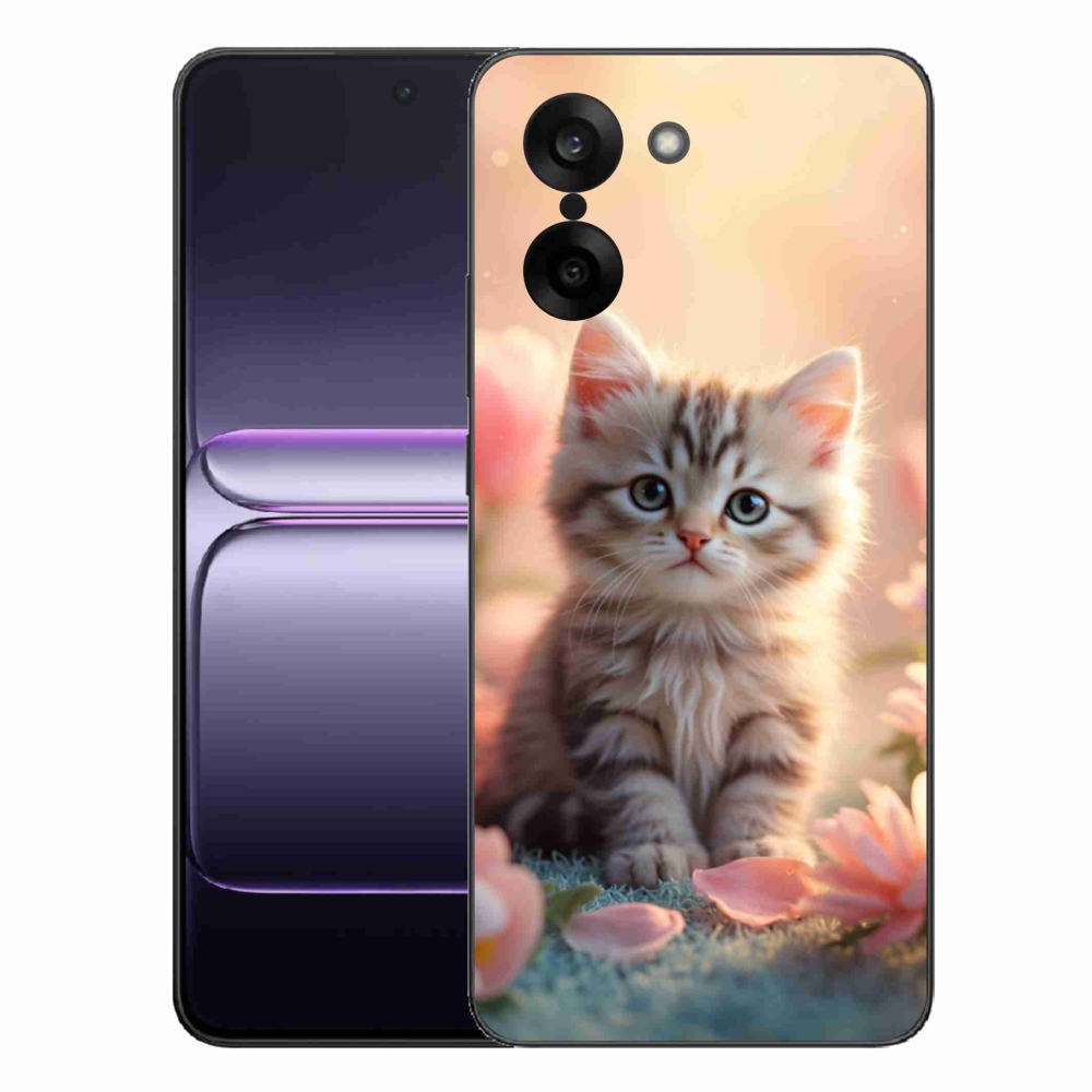 Gélový kryt mmCase na One Plus Nord CE5 - roztomilé mačiatko 8