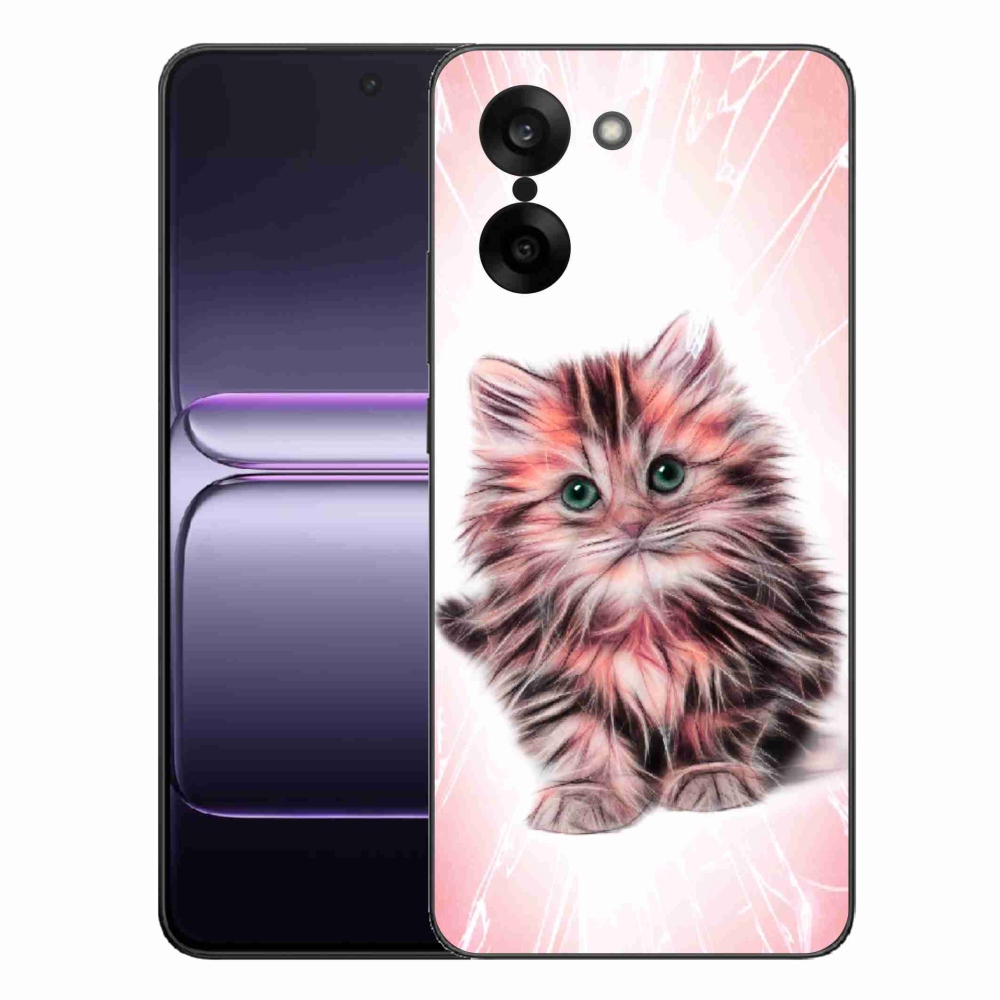 Gélový kryt mmCase na One Plus Nord CE5 - roztomilé mačiatko