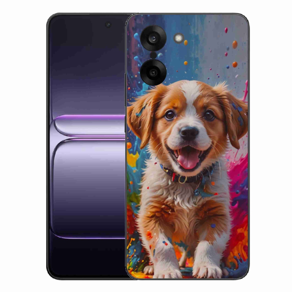 Gélový kryt mmCase na One Plus Nord CE5 - roztomilé šteňa 3
