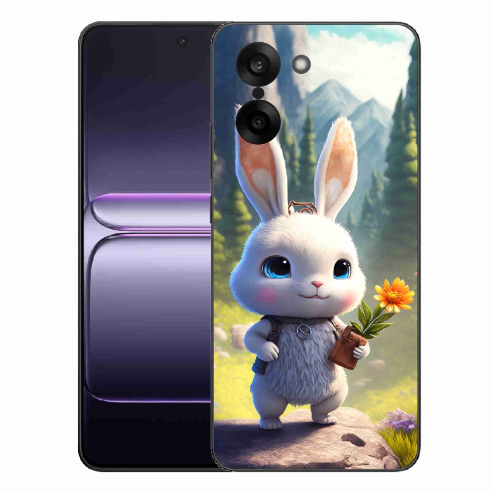 Gélový kryt mmCase na One Plus Nord CE5 - roztomilý zajačik