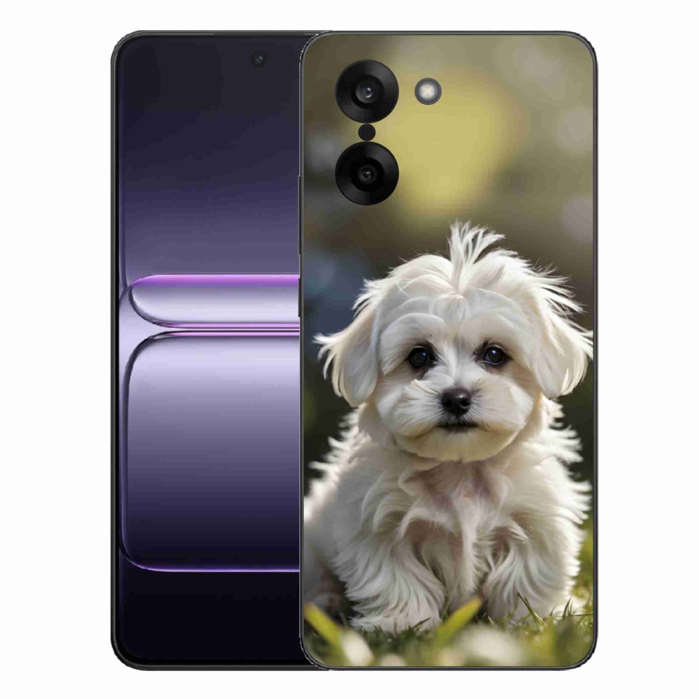 Gélový kryt mmCase na One Plus Nord CE5 - roztomilý maltézsky psík